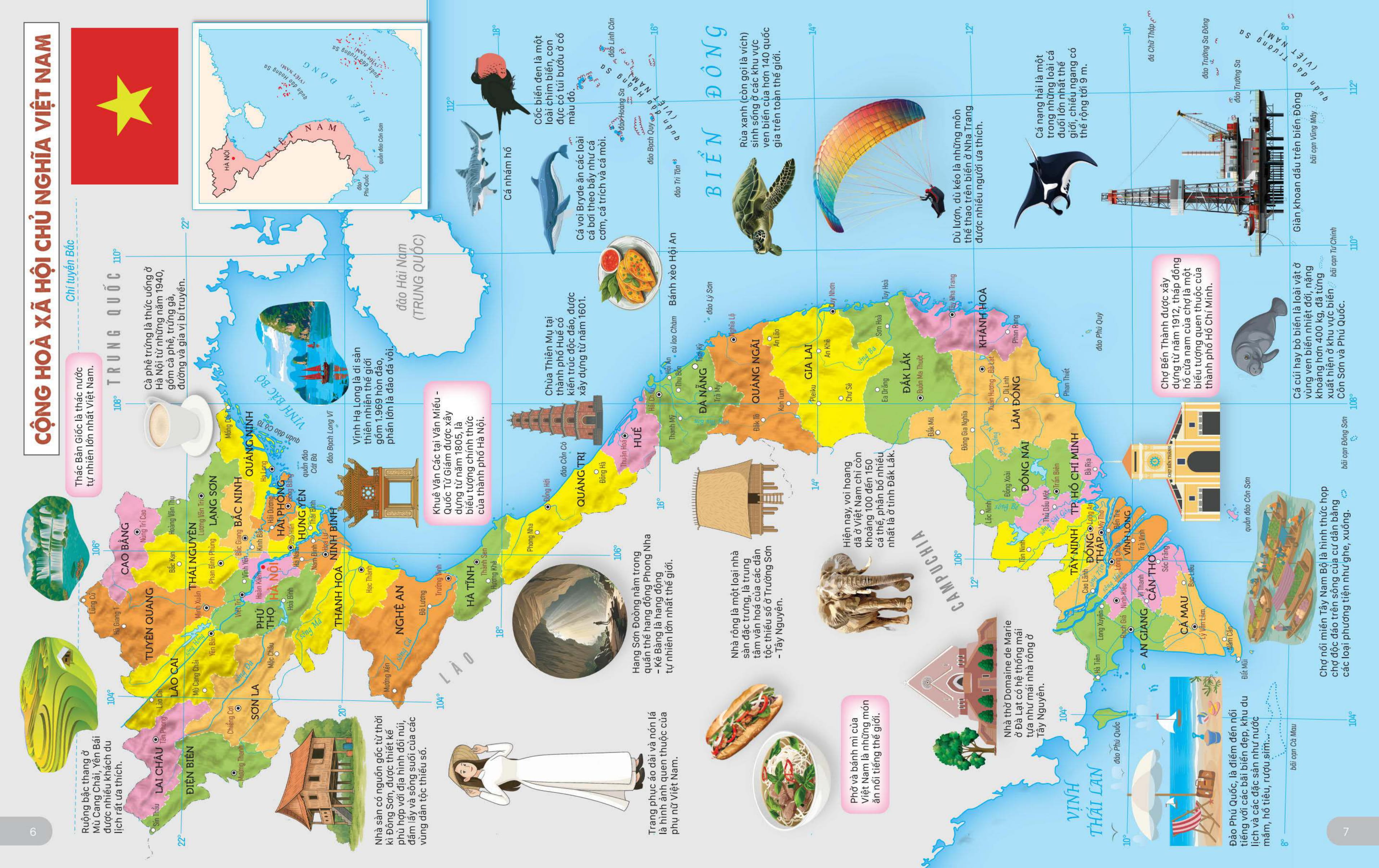 Atlas The Gioi Cho Tre Em - Tap Ban Do Tu Viet Nam Den Khap Cac Chau Luc