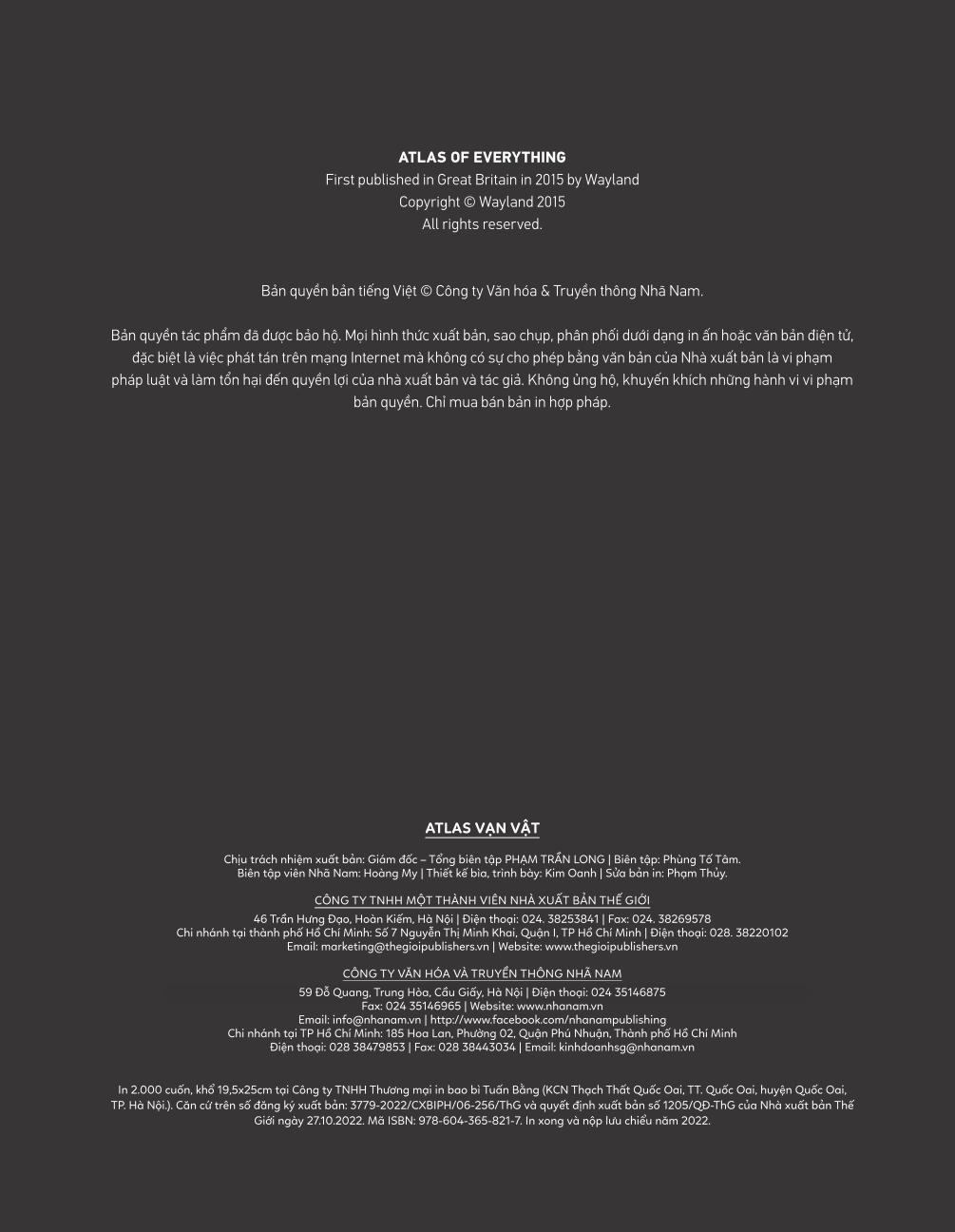 atlas vạn vật - atlas of everything