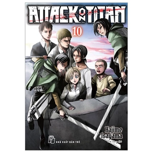 attack on titan - tập 10 - tặng kèm bìa 2 mặt