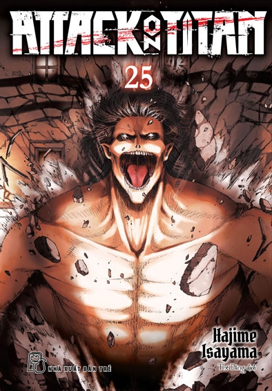 attack on titan - tập 25 - tặng kèm bìa hai mặt