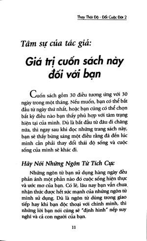 attitude is everything for success - thay thái độ đổi cuộc đời - tập 2 (tái bản 2023)
