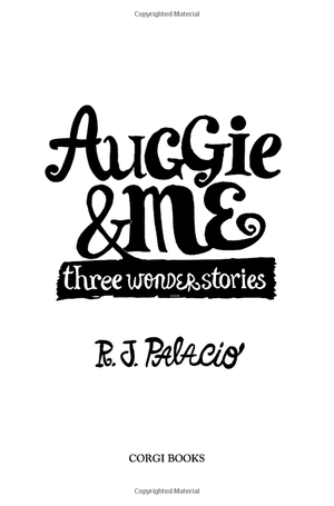 auggie & me: three wonder stories