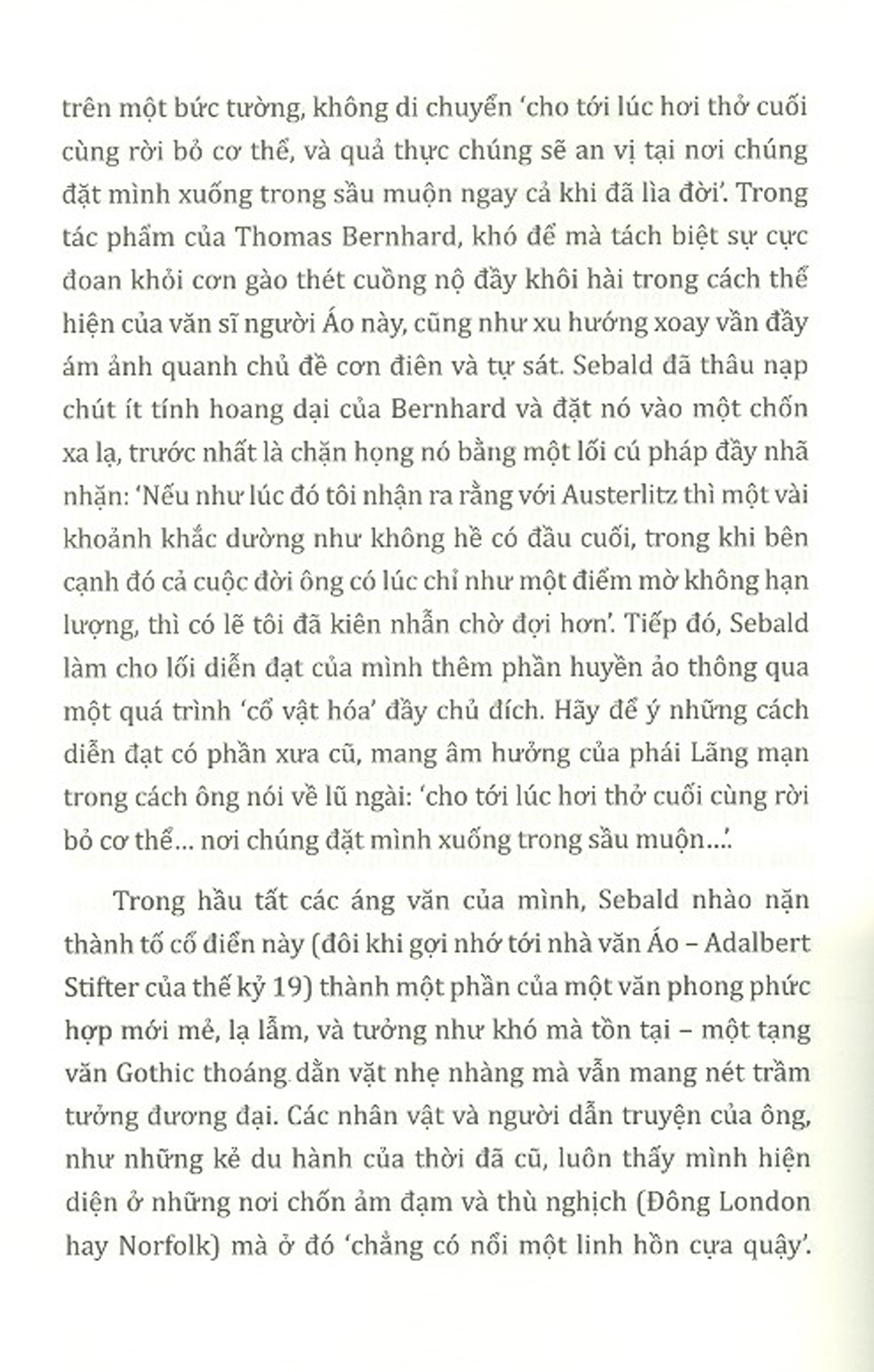 austerlitz - một cái tên