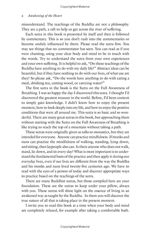 awakening of the heart : essential buddhist sutras and commentaries