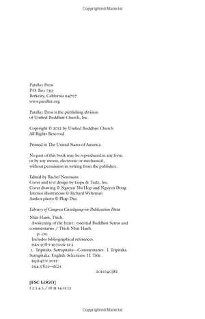 awakening of the heart : essential buddhist sutras and commentaries