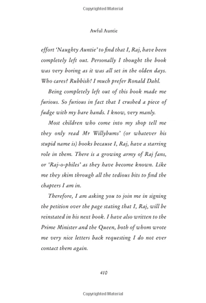 awful auntie paperback