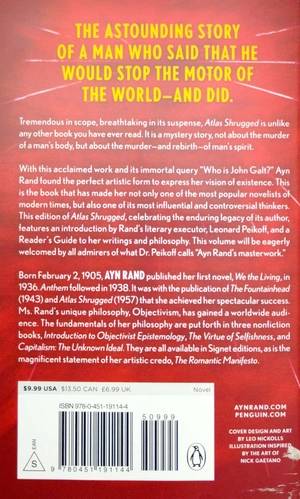 ayn rand box set: atlas shrugged and the fountainhead