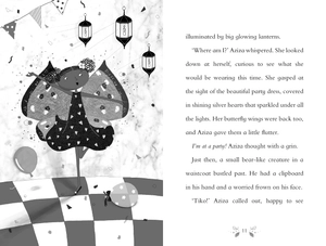 aziza's secret fairy door and the birthday present disaster