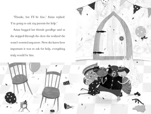 aziza's secret fairy door and the birthday present disaster