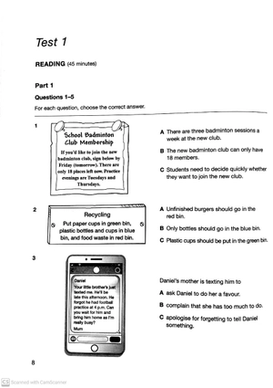 b1 preliminary for schools 1 for the revised 2020 exam student's book with answers with audio with resource bank: authentic practice tests (pet practice tests)