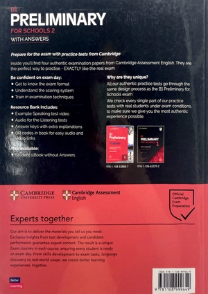 b1 preliminary for schools 2 student's book with answers with audio with resource bank