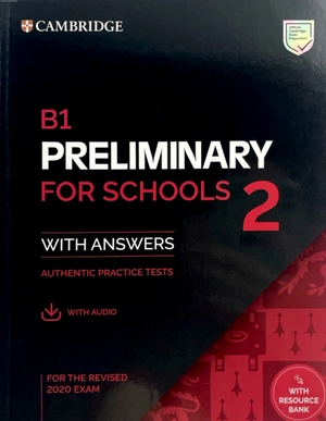 b1 preliminary for schools 2 student's book with answers with audio with resource bank