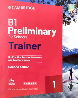 b1 preliminary for schools trainer 1 for the revised 2020 exam six practice test with answers and teacher's notes with downloadable audio
