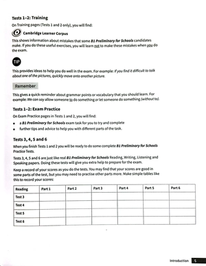 b1 preliminary for schools trainer 1 for the revised 2020 exam six practice test with answers and teacher's notes with downloadable audio