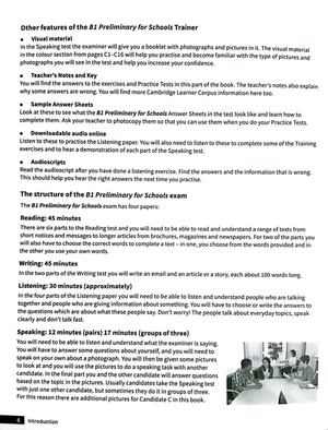 b1 preliminary for schools trainer 1 for the revised 2020 exam six practice test with answers and teacher's notes with downloadable audio