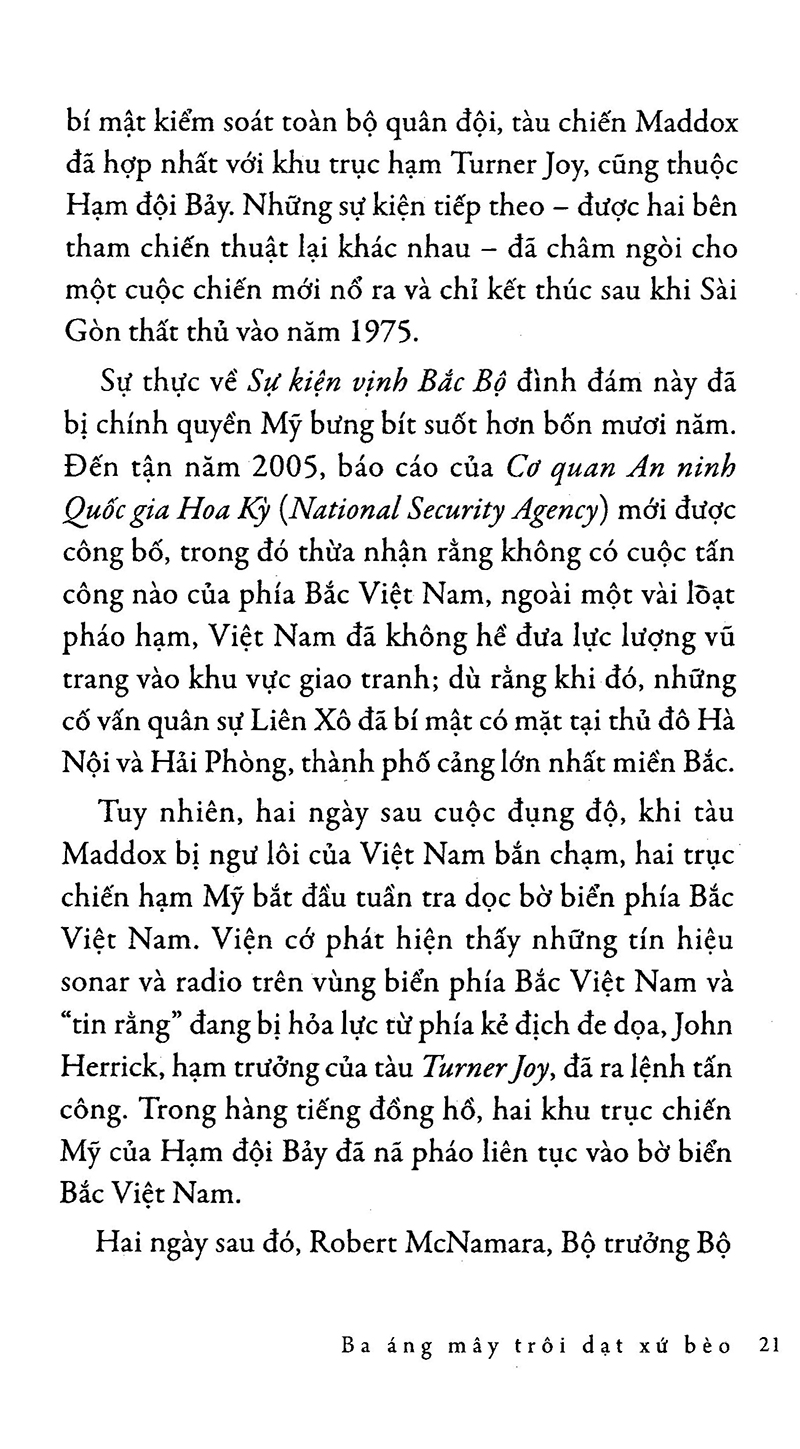 ba áng mây trôi dạt xứ bèo