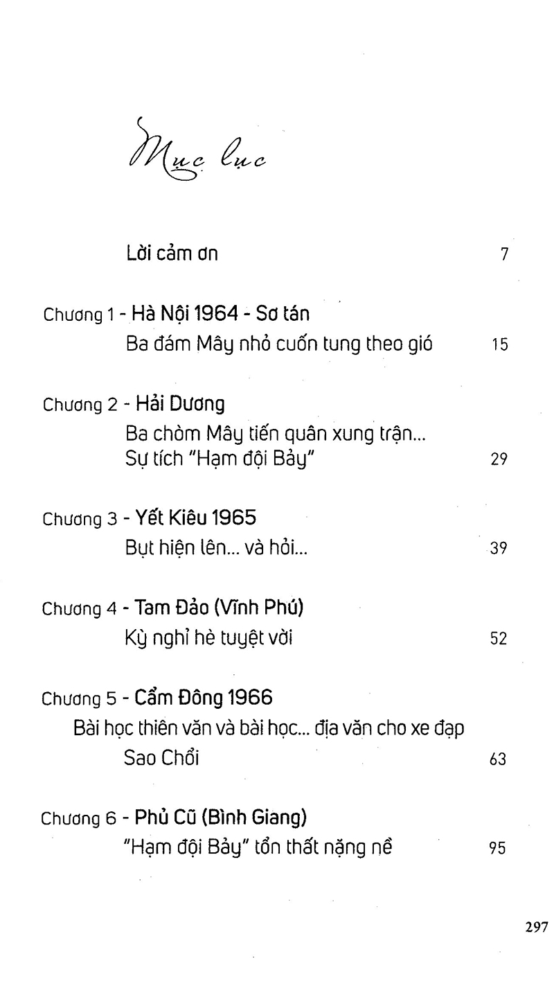 ba áng mây trôi dạt xứ bèo