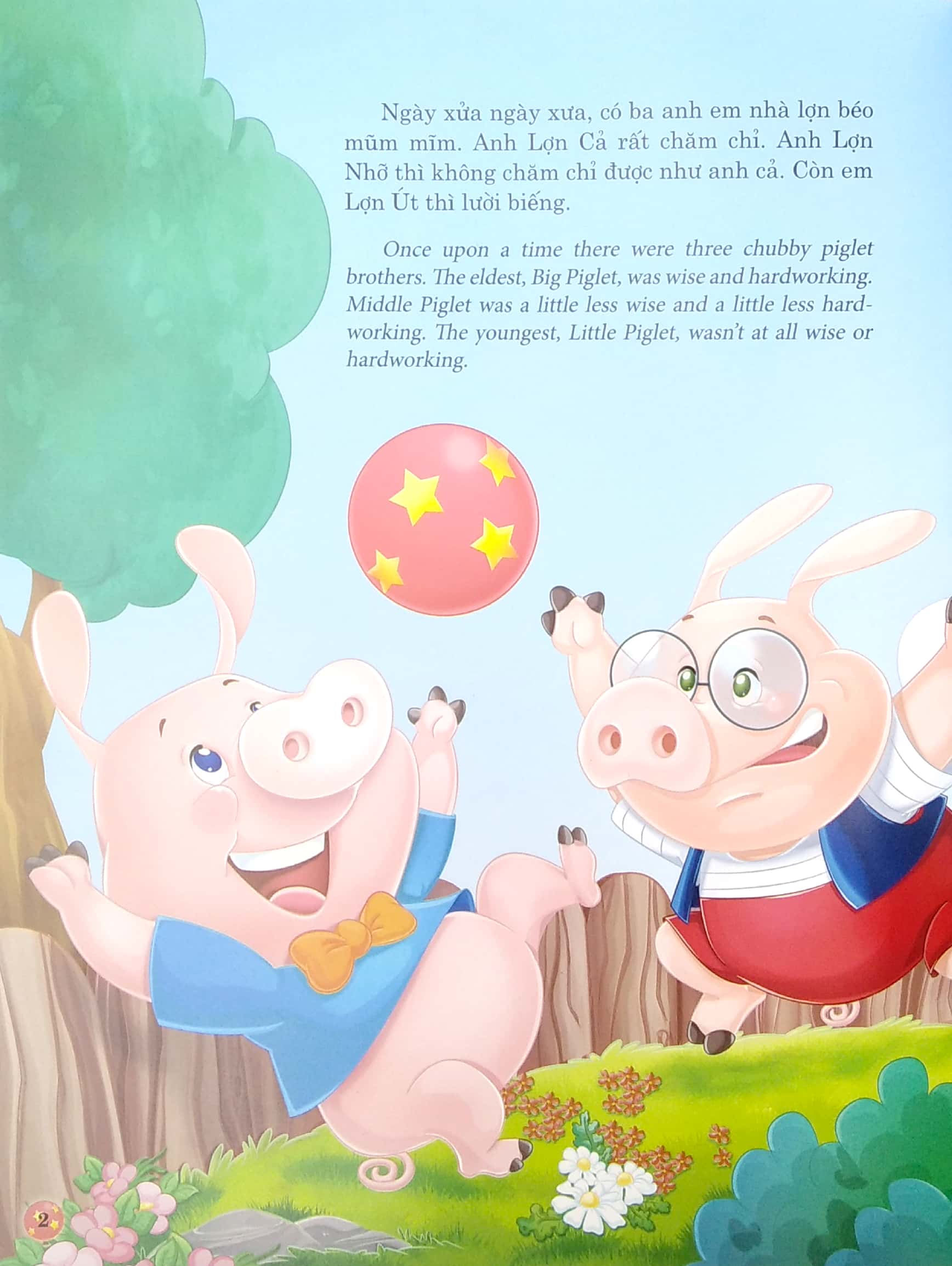 ba chú lợn con - truyện song ngữ anh - việt