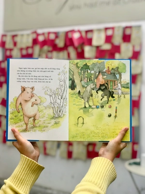 ba chú sói con và gã heo mập xấu xa - bìa cứng