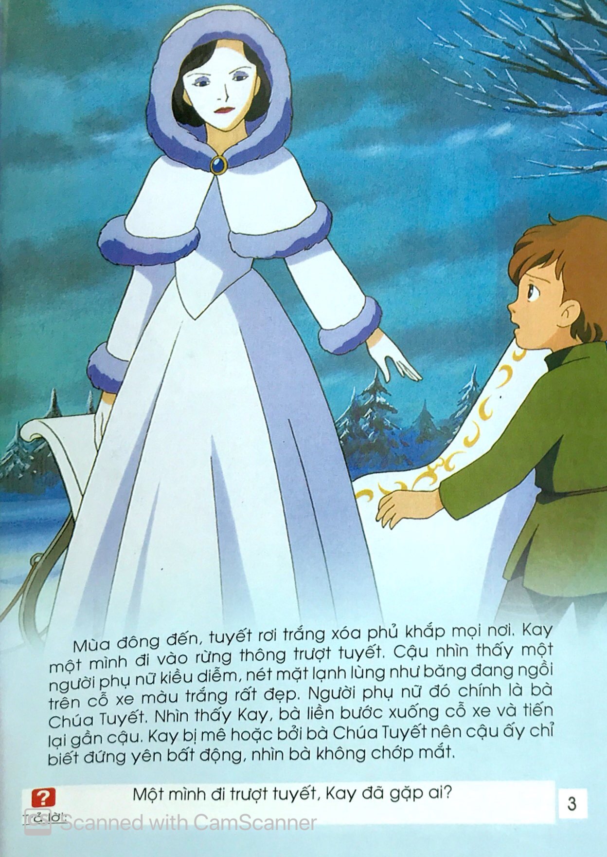 bà chúa tuyết - truyện cổ tích thế giới