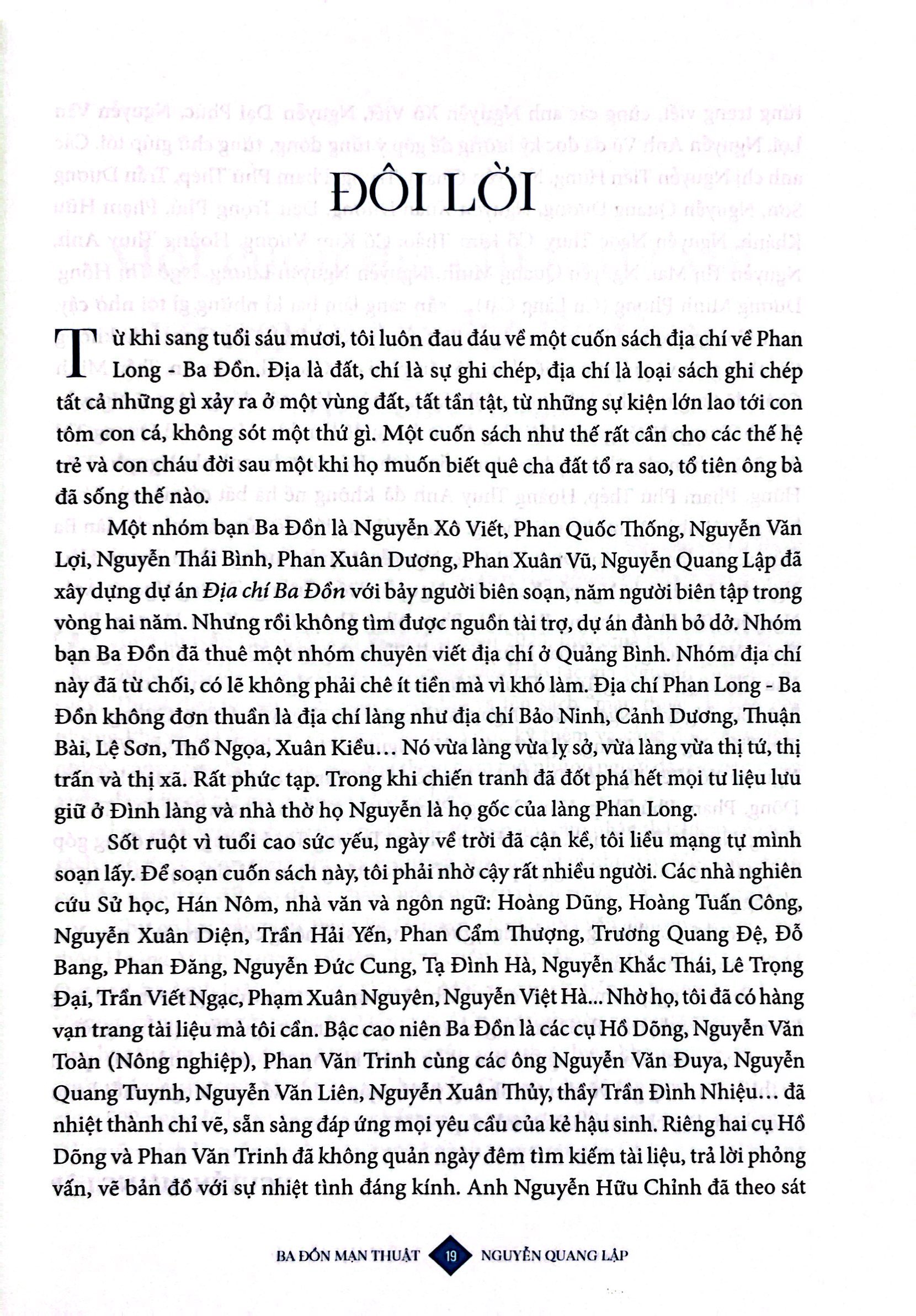 ba đồn mạn thuật