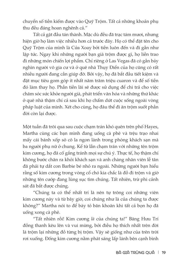 bà già trúng quả