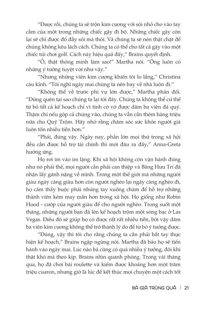 bà già trúng quả