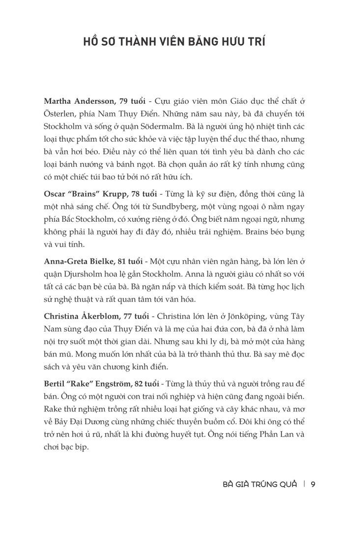 bà già trúng quả