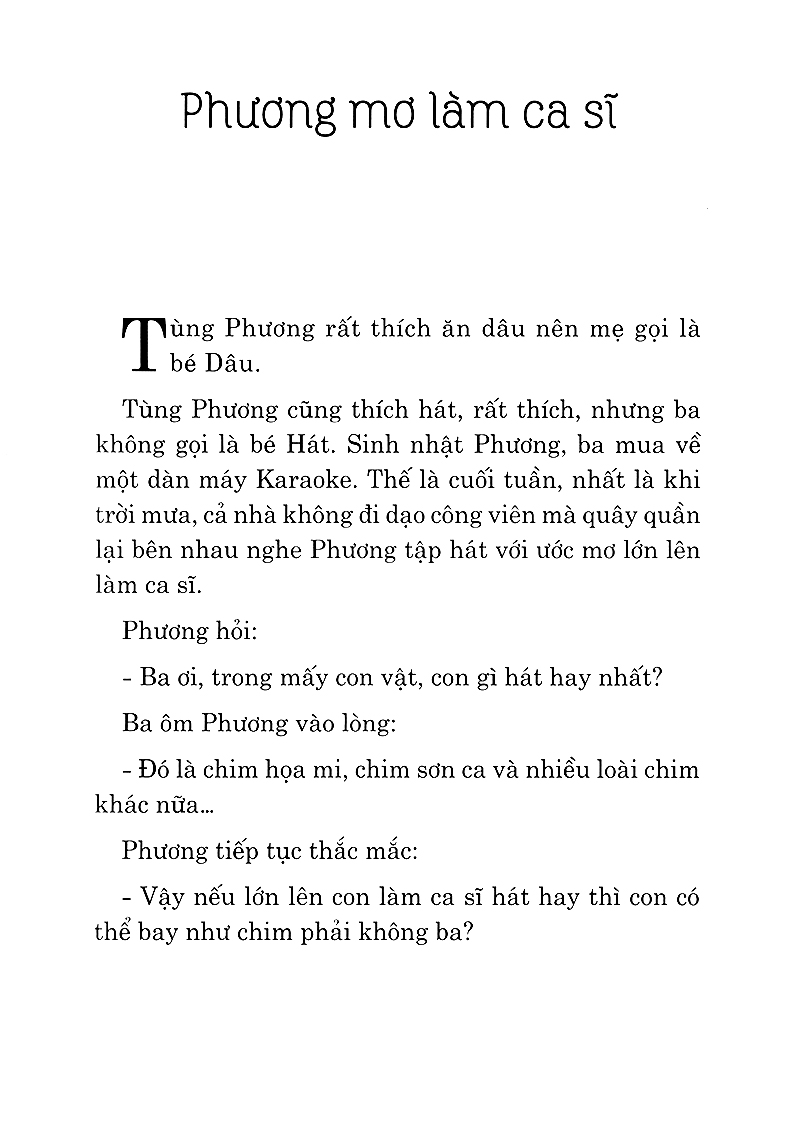 ba kể con nghe - món quà sinh nhật
