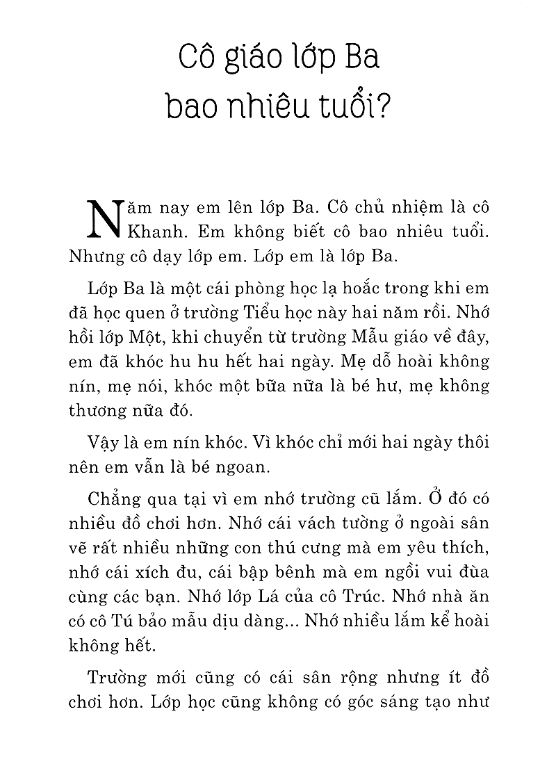 ba kể con nghe - món quà sinh nhật