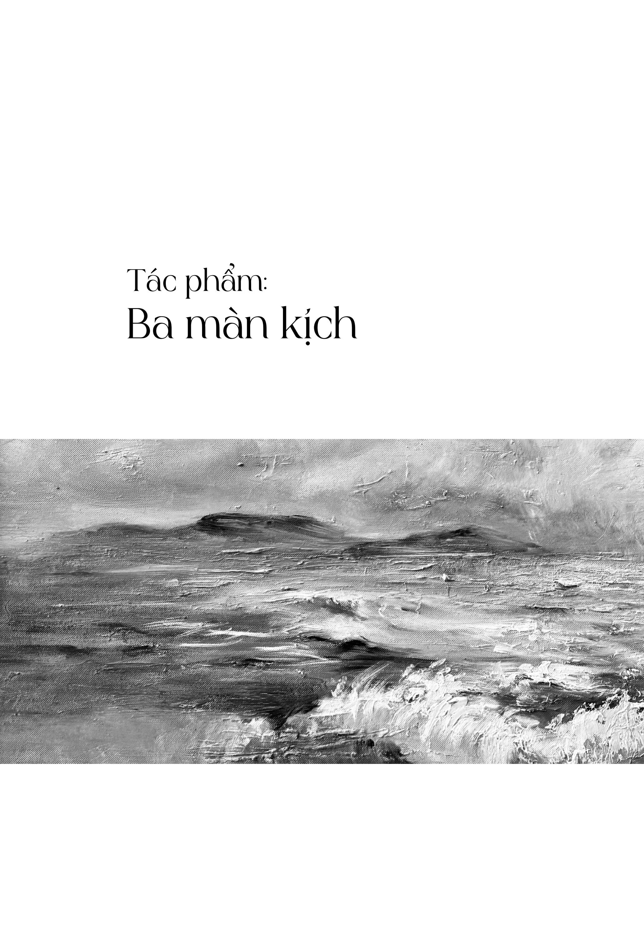 ba màn kịch - bìa cứng