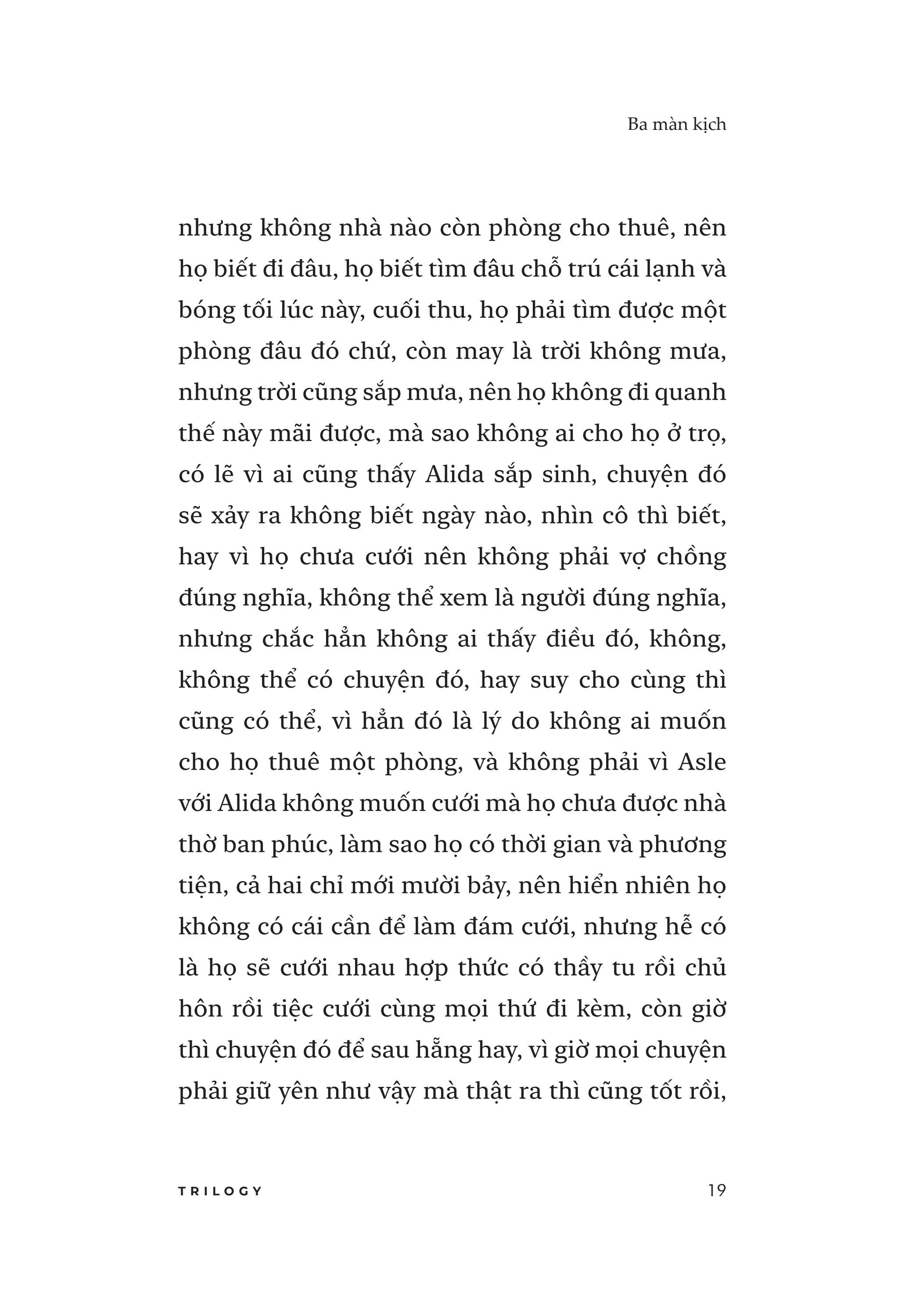 ba màn kịch - bìa cứng