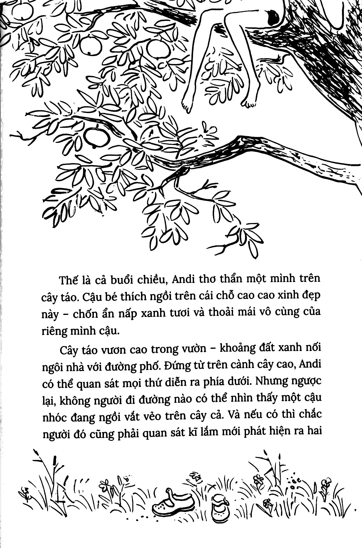 bà ngoại trên cây táo