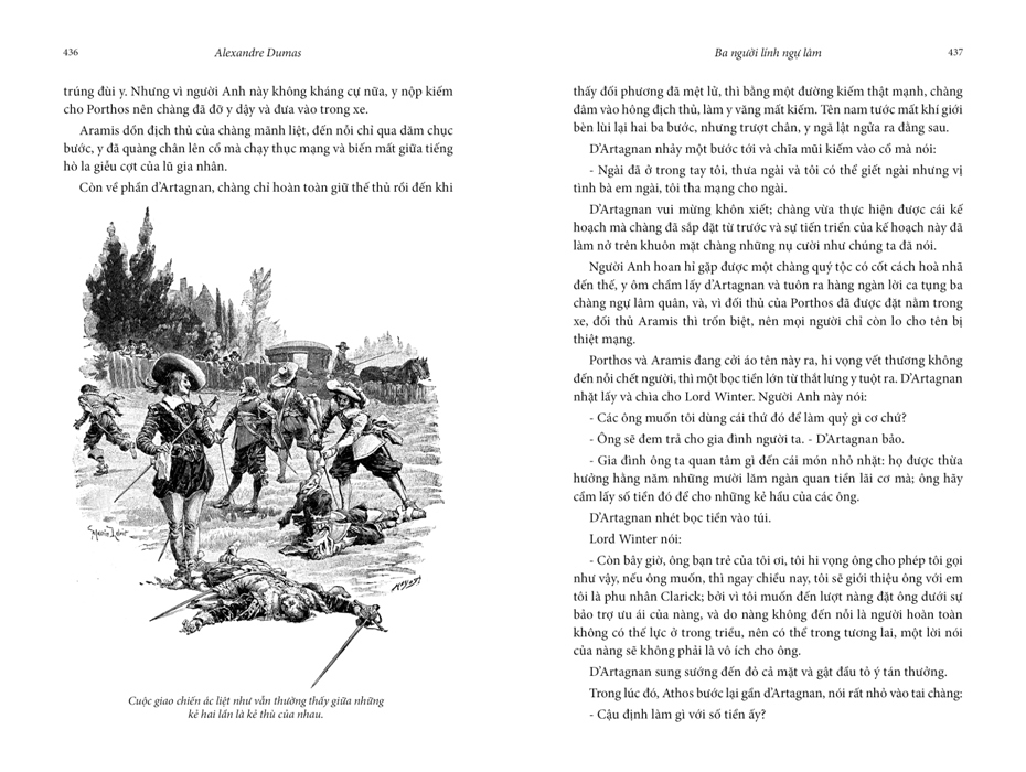 ba người lính ngự lâm (tái bản 2020)