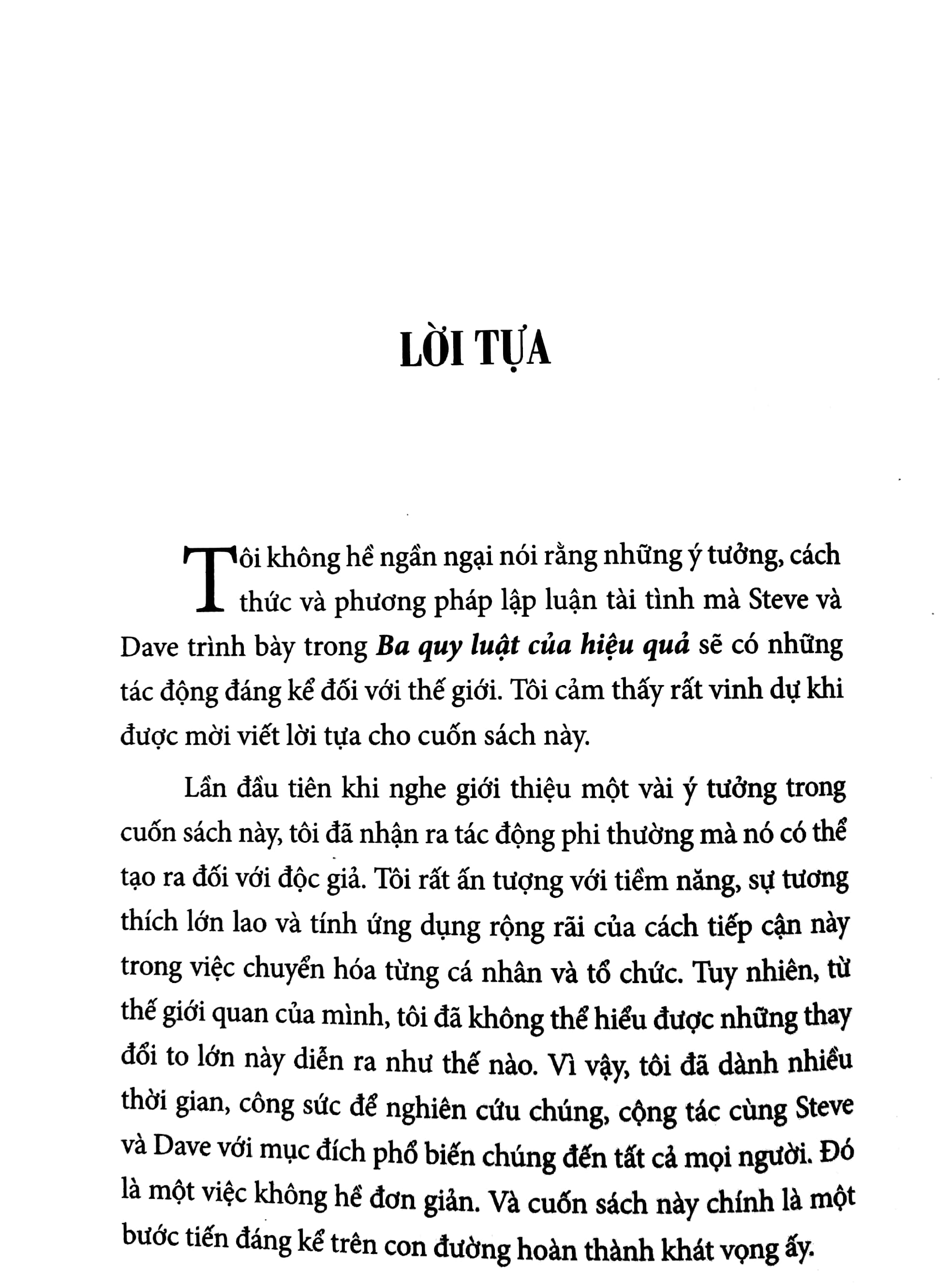 ba quy luật của hiệu quả (tái bản 2023)
