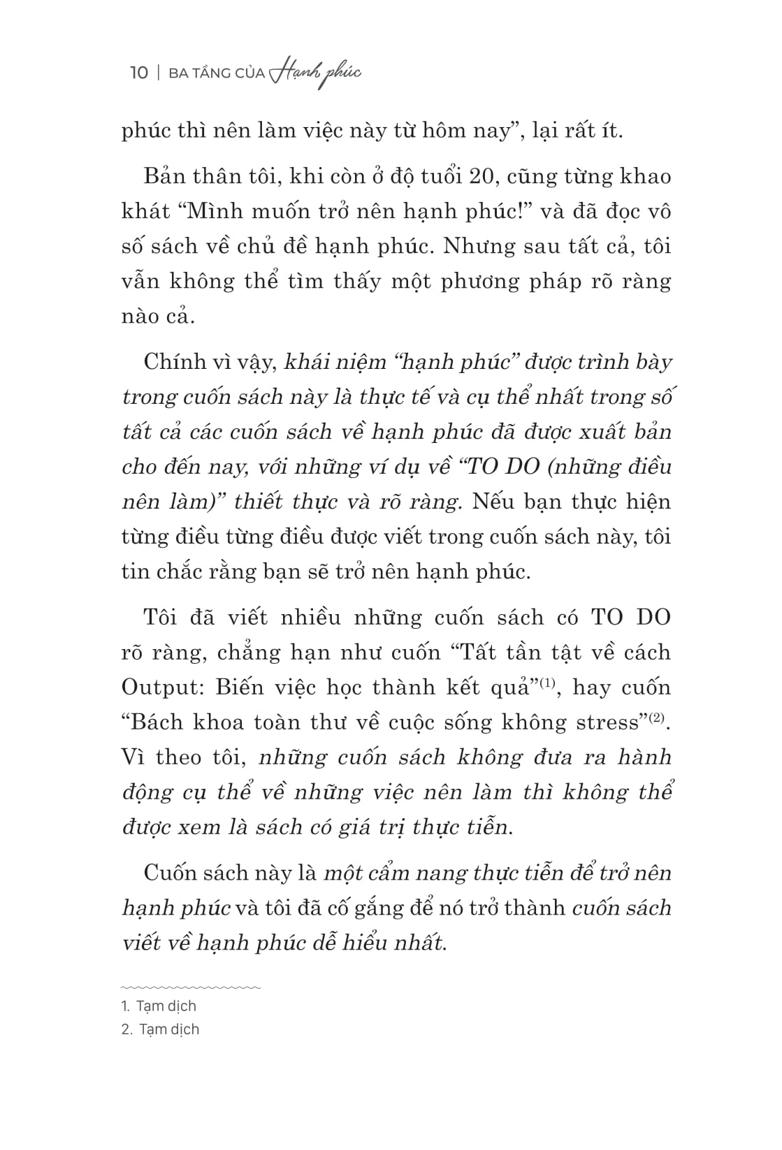 Ba Tang Cua Hanh Phuc - Giai Ma Duoi Goc Nhin Khoa Hoc