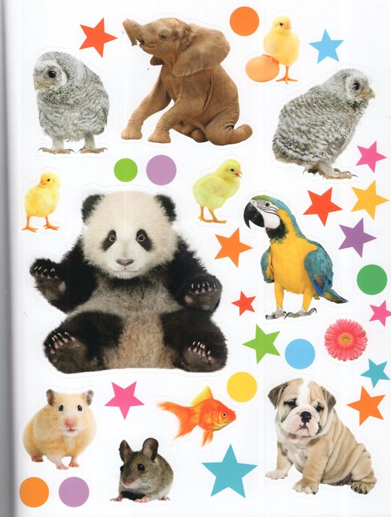 Baby Animals Sticker Activities