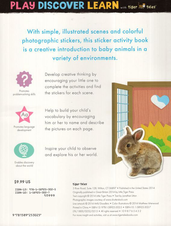 Baby Animals Sticker Activities