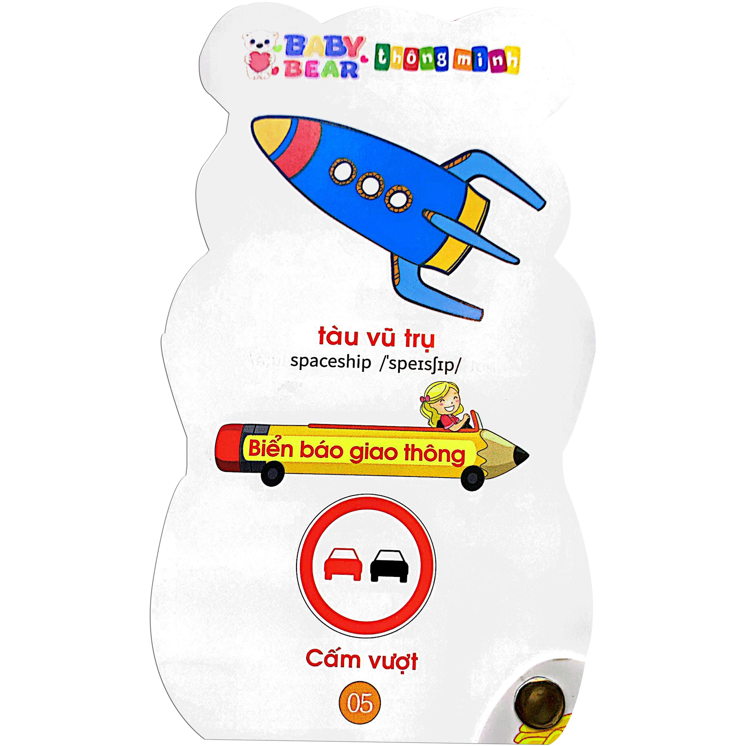 baby bear thông minh dành cho trẻ mầm non - giao thông