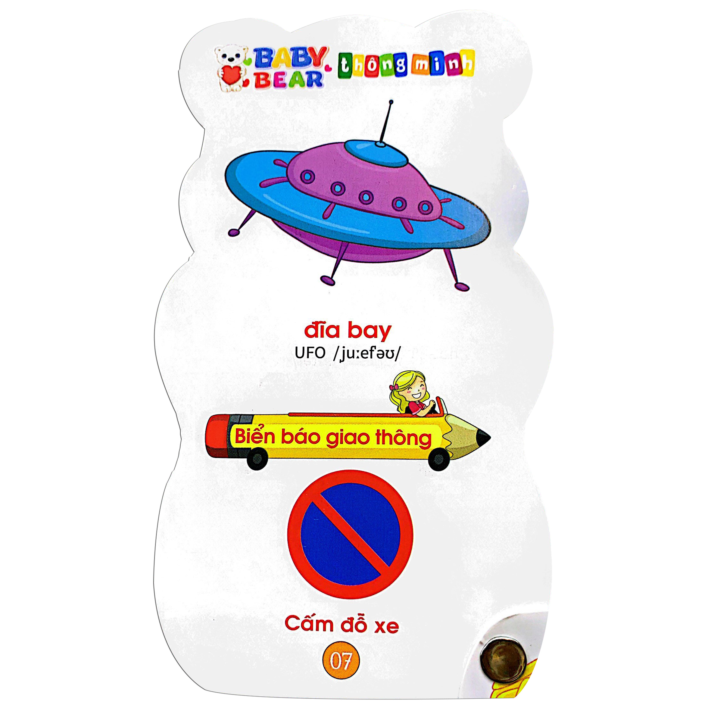 baby bear thông minh dành cho trẻ mầm non - giao thông