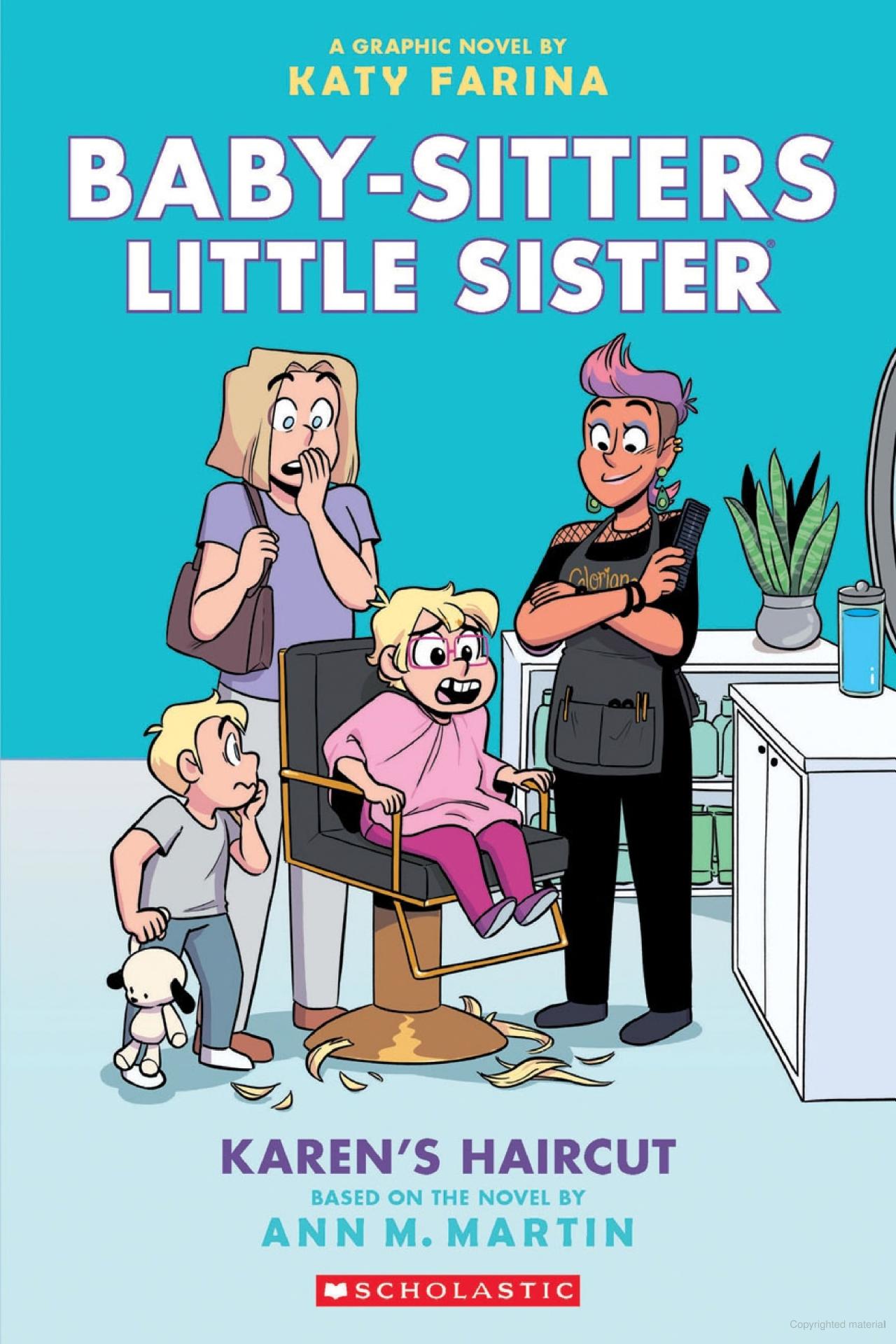 baby-sitters little sister - book 7 - karen's haircut