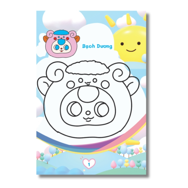 Baby Three Sach To Mau 12 Cung Hoang Dao