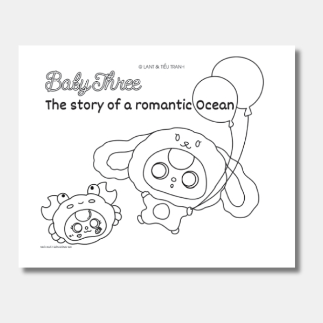 Baby Three Sach To Mau The Story Of A Romantic Ocean