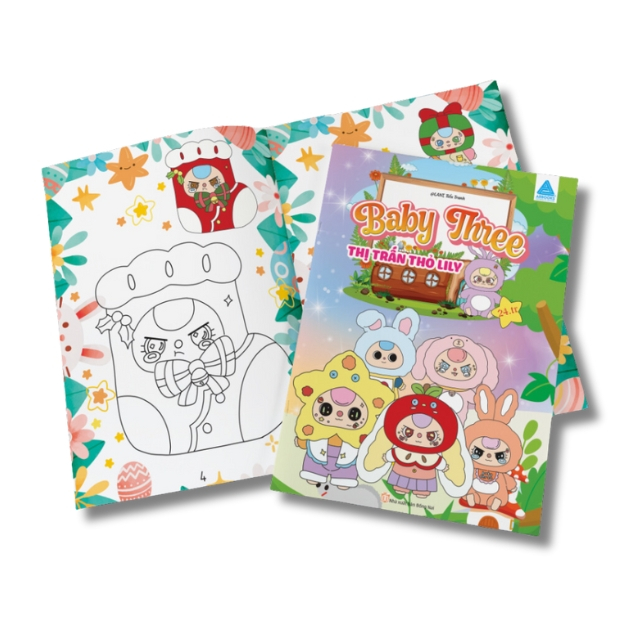 Baby Three Sach To Mau Thi Tran Tho Lily