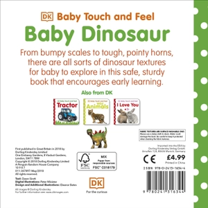 baby touch and feel: baby dinosaur