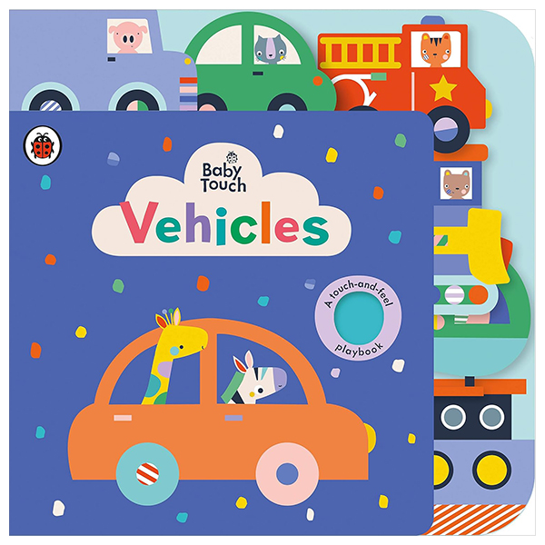 baby touch - vehicles tab book