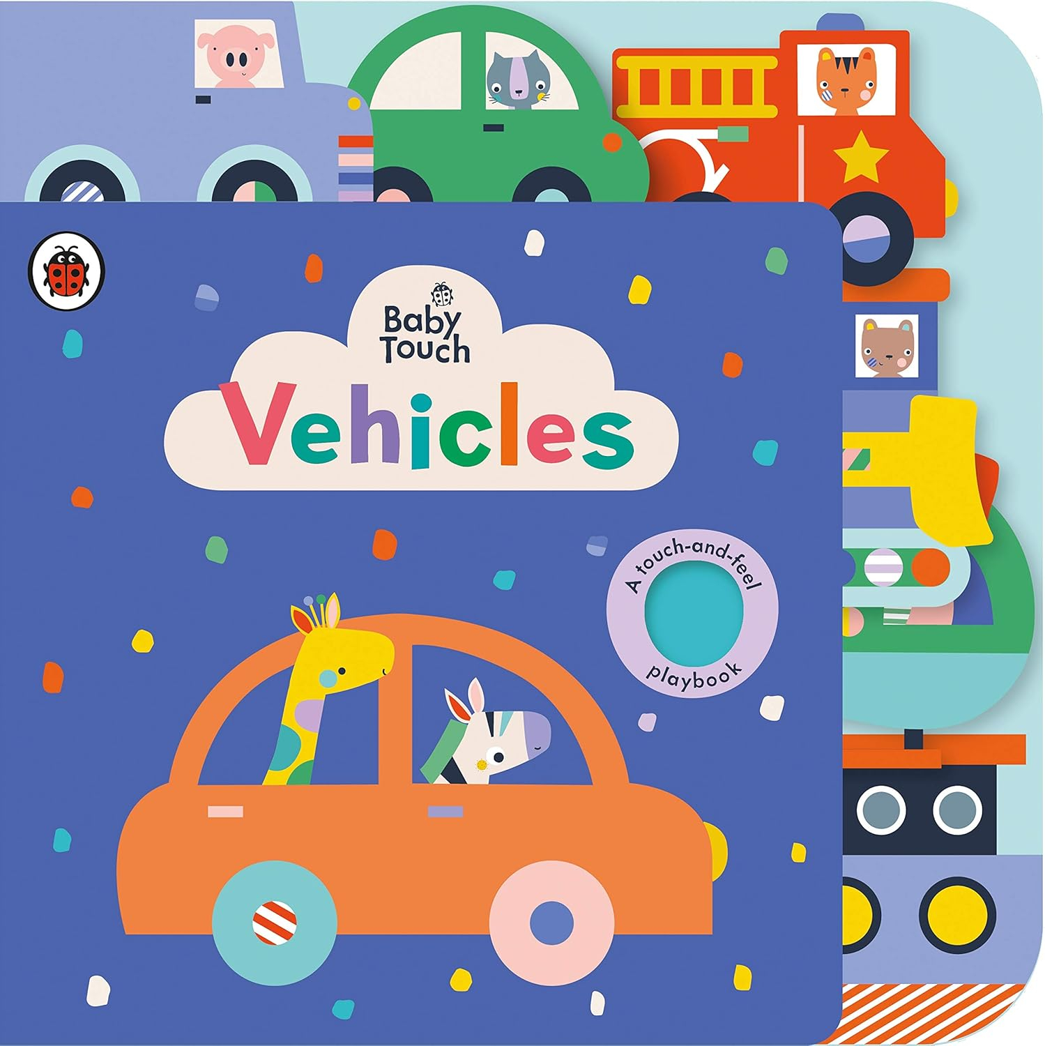 baby touch - vehicles tab book