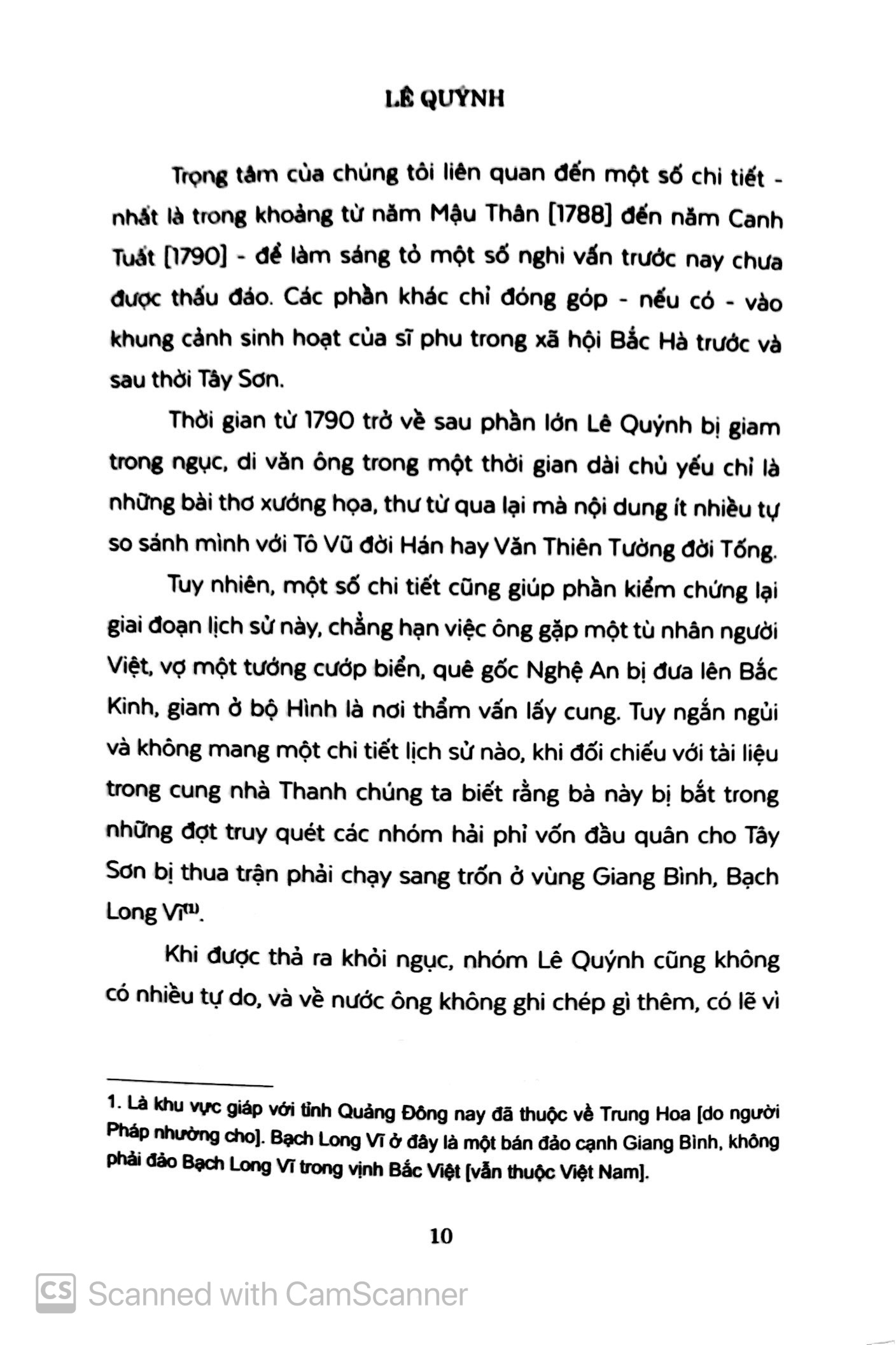 bắc hành lược ký