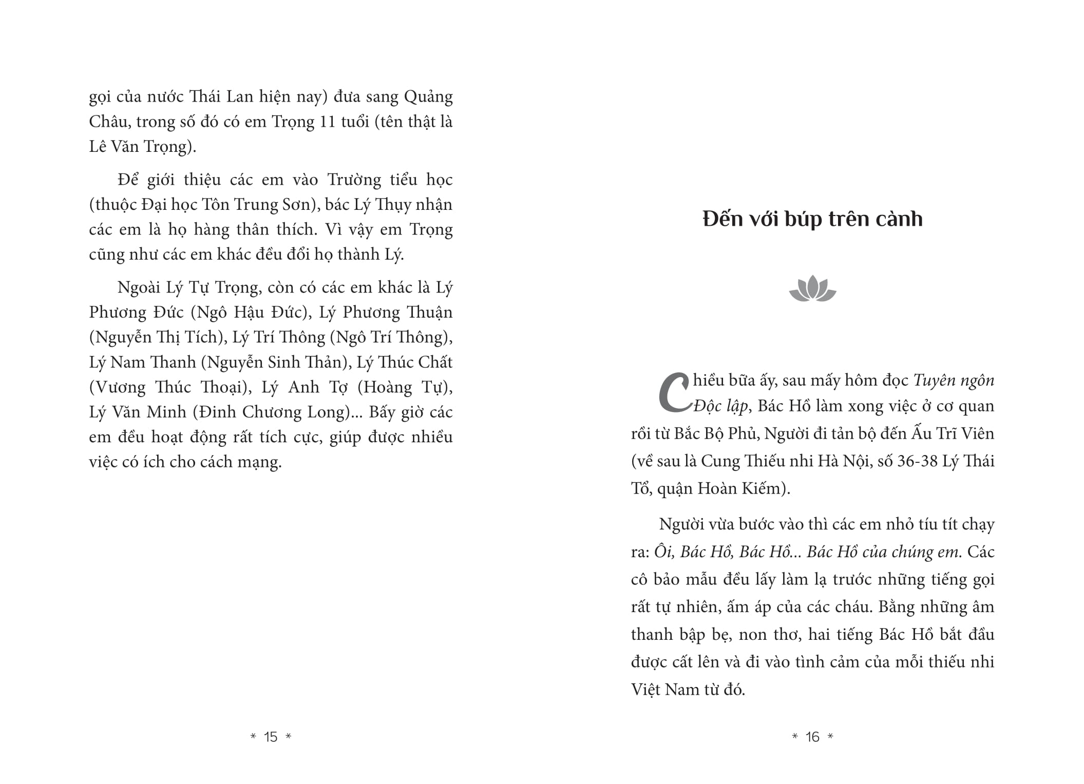 bác hồ của chúng em