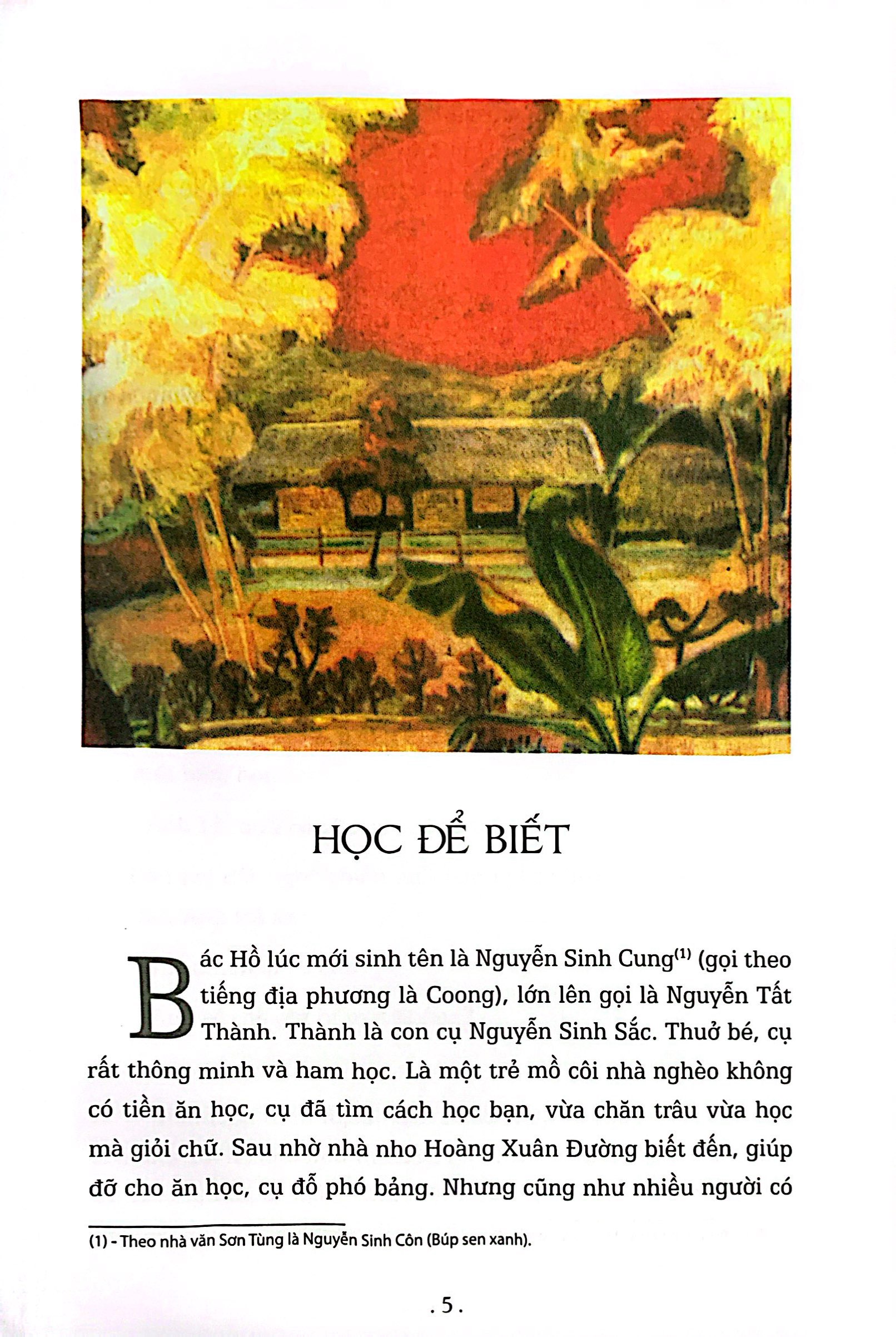 bác hồ kính yêu (tái bản 2023)